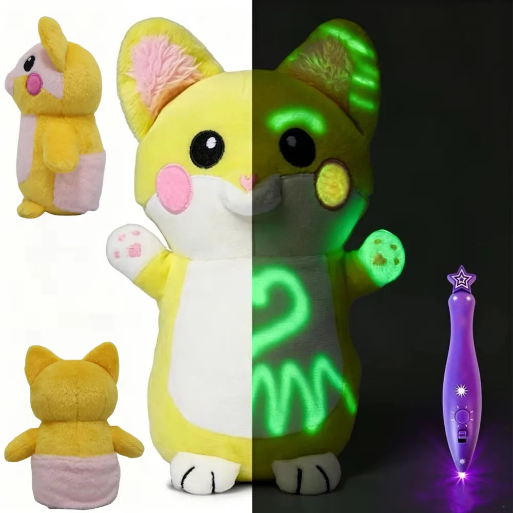Glow Drawing Plush Toy
